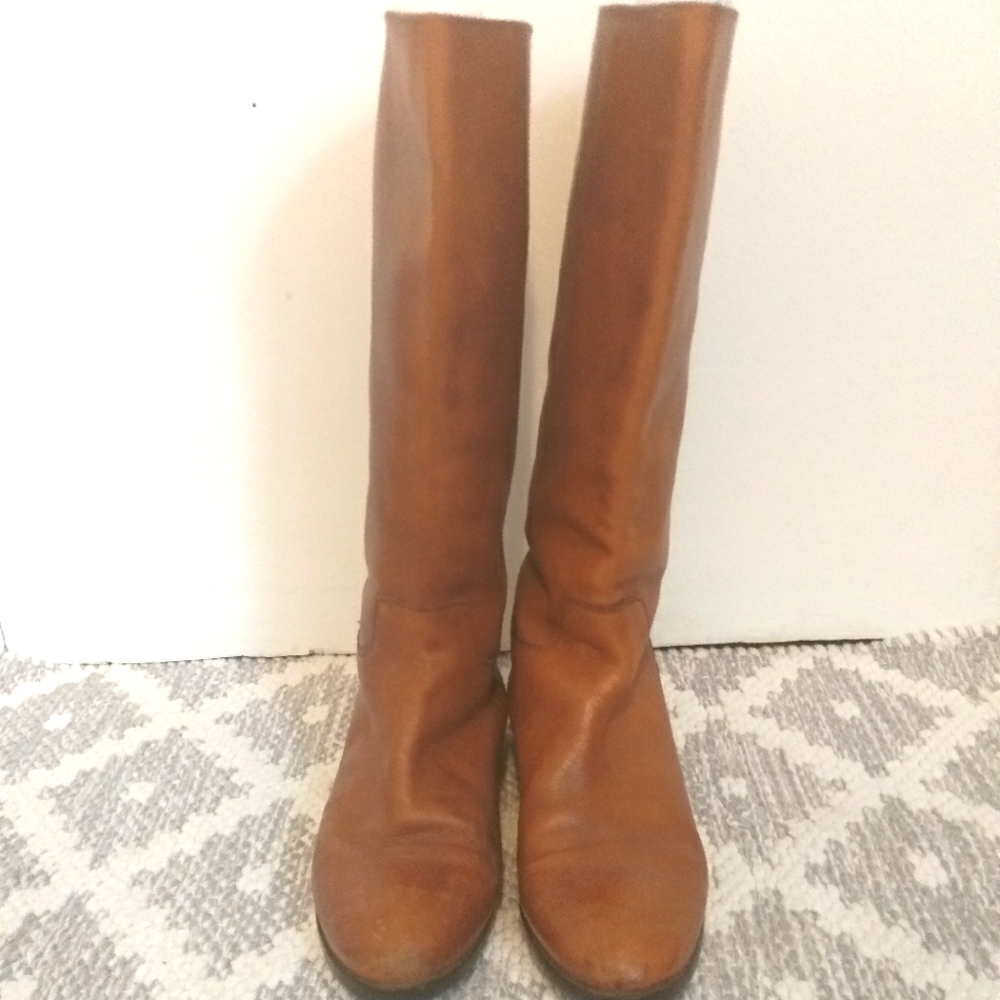 Tan Riding Boots